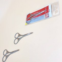 تصویر قیچی ابرو مدل دم اسبی اصلی گلدن دریم - 6 Golden Dream original ponytail eyebrow scissors