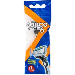 تصویر خودتراش مردانه دورکو مدل Pace6 ۶ لبه بسته ۱ عددی 