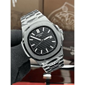 تصویر ساعت مچی مردانه پتک فیلیپ ناتیلوس Patek Philippe Nautilus S-S-black2024 