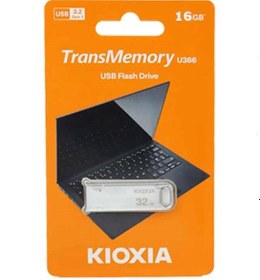 تصویر فلش مموری کیوسیا مدل TransMemory U366 - 64 Kioxia TransMemory U366 Flash Memory