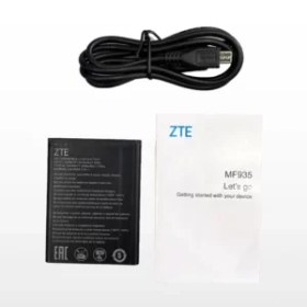 تصویر مودم 4G LTE قابل حمل زد تی ای مدل ZTE MF935 به همراه سیمکارت دیتا و اینترنت 