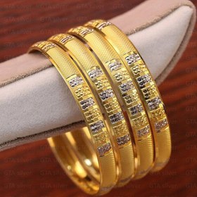 تصویر النگوی نقره کد 1020 