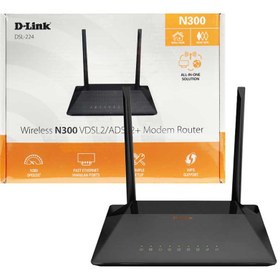 تصویر مودم روتر D-Link مدل DSL-224 