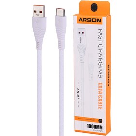 تصویر کابل تایپ سی فست شارژ Arson AN-M7 2.1A 1m Arson AN-M7 2.1A 1m Type-C Cable