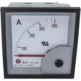 تصویر آمپرمتر Taiwan Meters مدل BE-72 متناوب AC به 5A تایوان 