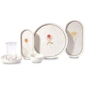 تصویر ست صبحانه مجموعه لونا 26 قطعه KORKMAZ 