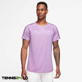 تصویر تی شرت تنیس مردانه نایک Nike Dri-FIT Rafa Challenger- صورتی 