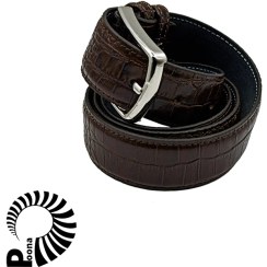 تصویر کمربند چرمی گاومیش 