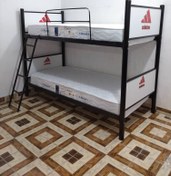 تصویر تختخواب دوطبقه مدل اسپرت سایز 200×90 سانتی متر - تخت ب 