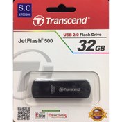 تصویر فلش مموری ترانسنت 32 گیگابایت ا Flash Memory Transcend JetFlash 500 - 32GB Flash Memory Transcend JetFlash 500 - 32GB