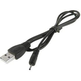 تصویر کابل تبدیل USB به سوزنی درشت نوکیا مدل 7210 طول 1 متری Nokia USB Charger Cable big Pin 7210