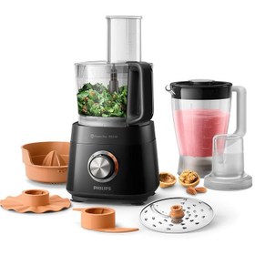 تصویر غذاساز فیلیپس مدل HR7520 ظرفیت ۲.۱ لیتر دو سرعته 