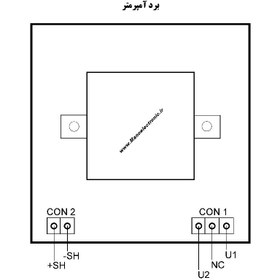 تصویر نمایشگر جریان دستگاه جوش – 220 ولتی – آمپر متر 