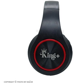 تصویر هدفون بلوتوث کینگ پلاس مدل hk-65 King Plus bluetooth headphones model hk-65