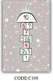 تصویر فرشینه کودک CODE:C108 