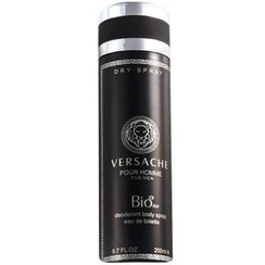 تصویر اسپری بدن مردانه بیو استار مدل Versache حجم 200 میلی لیتر Bio Star Versache Deodorant Spray For Men 200ml