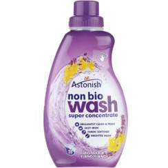 تصویر مایع لباسشویی استونیش Astonish Non Bio Wash Super Concentrate LAVENDER 