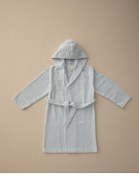 تصویر حوله تنپوش کودک و نوزاد دخترانه پسرانه بچگانه کودکان 100 ٪ پنبه ای حمام آبی انگلیش هوم English Home 