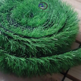 تصویر چمن مصنوعی نواری (بین سنگی) مدل سانا ارتفاع 25 میلی متر Artificial Grass 25 mm CCGrass