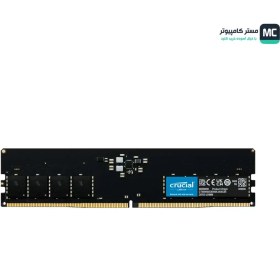 تصویر رم کامپیوتر DDR5 کروشیال 16GB فرکانس 4800MHz ا Crucial DDR5 CL40 4800MHz 16GB Desktop Memory Crucial DDR5 CL40 4800MHz 16GB Desktop Memory