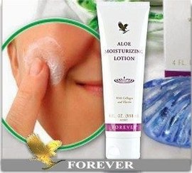 تصویر کرم مرطوب کننده آلوورا فوراور Aloe Moisturizing Lotion