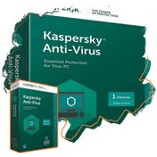 تصویر آنتی ویروس کسپرسکی kaspersky Antivirus - 1 دستگاه | 1 سال 