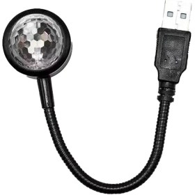 تصویر لامپ USB ال ای دی مدل اتمسفر لایت مدل کهکشانی 