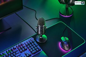 تصویر میکروفن استریم ریزر مدل Seiren V2 Pro RAZER Seiren V2 Pro Microphone