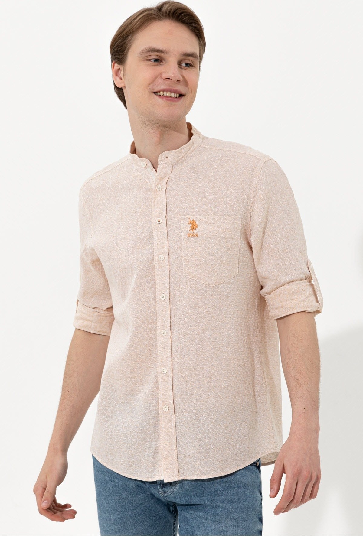 Uspa on sale linen shirts