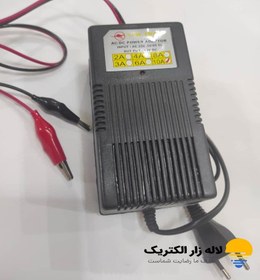 تصویر شارژر باتری 12 ولت 10 آمپر نیو ترانس 