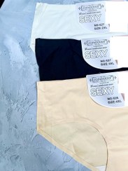 تصویر شورت زنانه اسلیپ لیزری سایز بزرگ 