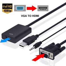 تصویر تبدیل VGA به HDMI اونتن مدل 