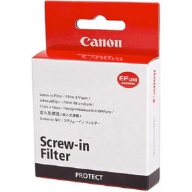 تصویر فیلتر لنز کانن مدل UV Screw-in Filter 58 mm 