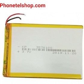 تصویر باتری تبلت چینی battery tablet 5000mah 3570100p Battery orginal tablet