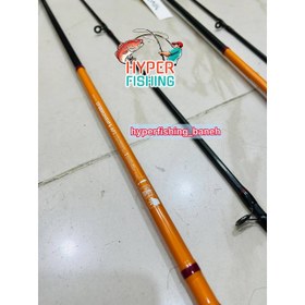 تصویر چوب دوتکه دایوا کراس فایر سایز 2/10 متر ا daiwa crossfire fishing rod daiwa crossfire fishing rod
