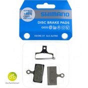 تصویر لنت ترمز رزین پکدار اصلی شیمانو B05S shimano brake pads b05s