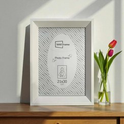 تصویر قاب عکس دیواری سایز 30*21 یا A4 فریم شیبدار 