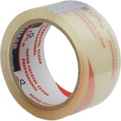 تصویر چسب پهن ایران چسب 90 یارد عرض 5 سانت 35 میکرون ا Iran Chasb 5cm Tape Iran Chasb 5cm Tape