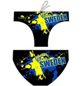 تصویر مایو واترپولو مردانه توربو Sweden Crown ا Turbo Men Water polo Swimsuit Sweden Crown Turbo Men Water polo Swimsuit Sweden Crown