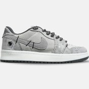 تصویر کتانی نایکی ایر جردن ۱ لو وودو چرم سایز ۴۲ 