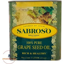 تصویر روغن هسته انگور سابروسو Sabroso حجم 2 لیتر (اسپانیایی) 