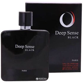 تصویر ادو پرفیوم مردانه پرایم مدل Deep Sense Black حجم 100 میلی‌ لیتر Prime Deep Sense Black Eau De Parfum For Men 100ml