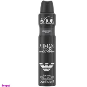 تصویر اسپری بدن مردانه اویور مدل Gorgio Armani Code حجم 200 میلی لیتر 