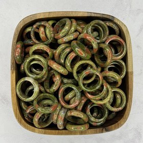 تصویر رینگ سنگ اوناکیت 