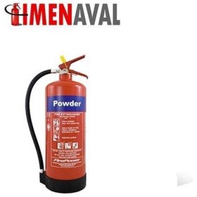 تصویر شارژ کپسول آتش نشانی شش کیلوگرمی پودر و گاز Charging fire extinguishers