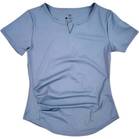 تصویر تیشرت یقه دلبری کد 10800200 