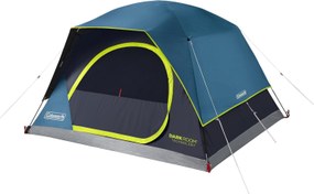 تصویر چادر اتاق تاریک کلمن Skydome - ارسال 20 روز کاری Coleman Skydome Dark Room Tent, 4/6/8/10 Person Family Tent Blocks 90% of Sunlight & Sets Up in 5 Minutes, Weatherproof Tent Offers 20% More Headroom