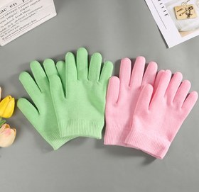 تصویر دستکش سیلیکونی ژل دار Spa Gel Gloves