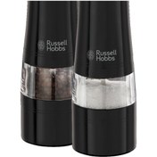 تصویر آسیاب دستی قهوه و ادویه فلزی اسیباب 28010 56 چرخ فلفل سیاه نمک Russell Hobbs 