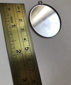 تصویر فریم کفه دار گرد استیل 4 سانتی 